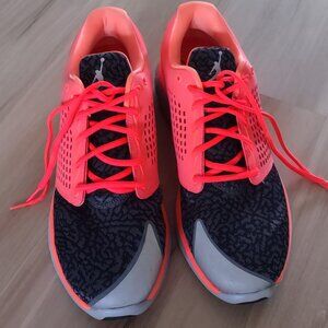 Jordan trainers, Hyper orange / wolf gray, Men's size 13